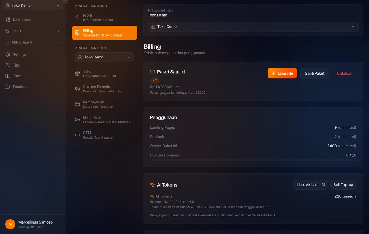 Billing overview